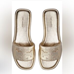 Tory Burch
Double-T Leather Sport
Slide Sandal